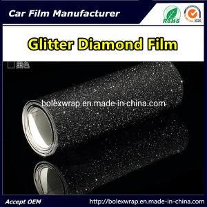 Black Glitter Car Wrapping PVC Vinyl Film