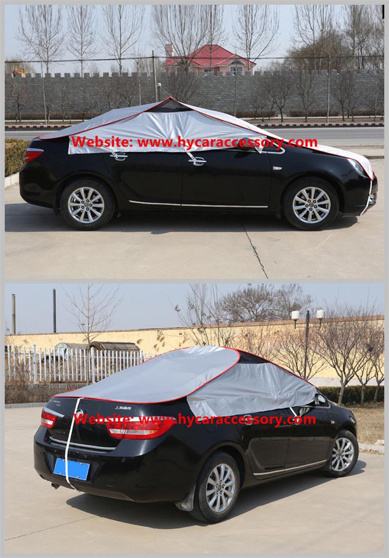 Wholesale Four Seasons Universal Sunproof Waterproof Silver Folding Portable Car Sunshade