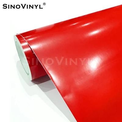 SINOVINYL Competitive Price 1.22x50m Plotter Sign Cutter Colorful Color PVC Cutting Vinyl