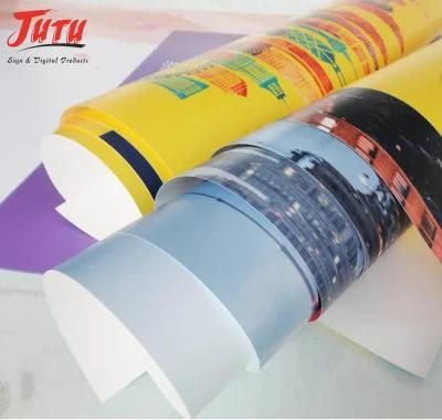 Jutu Weather Proof PVC Self Adhesive Film Car Sticker Film with Long Life Time