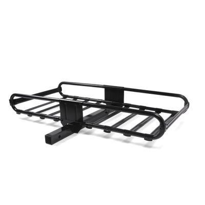 300lbs Hitch Cargo Carrier Rear Hitch Mount Cargo Rack Carrying Cargo Basket for 2 Inch Receiver Tube