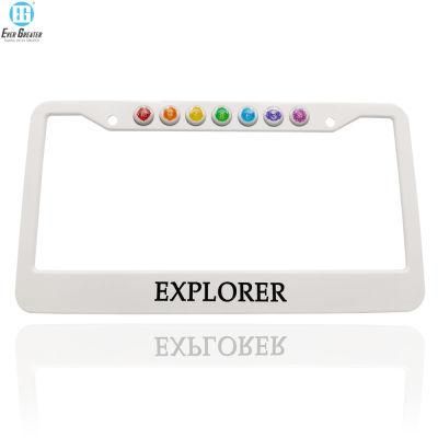 Stainless Steel Custom Europe License Plate Frame