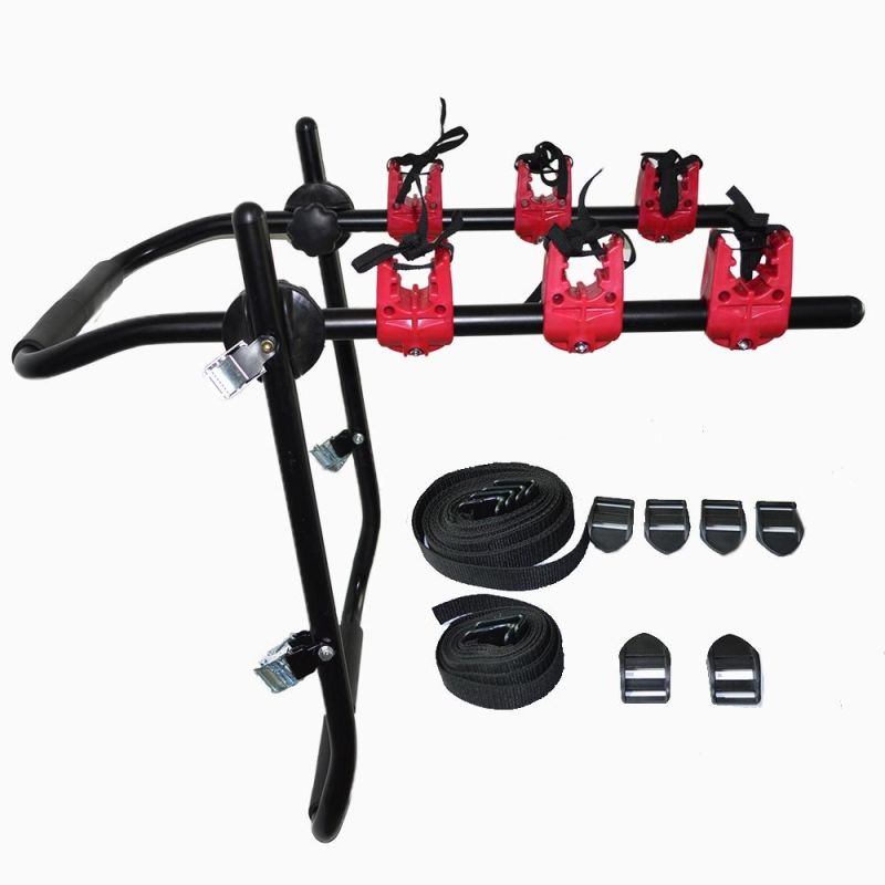 Bicycle Bike Carrier Mounted Rack Racks Car for Car SUV Hitch 3 Bikes