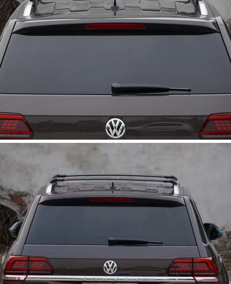 [Qisong] Universal Aluminum Single Car Roof Rack Cross Bar Fit for Volkswagen Tiguan Touareg Teramont