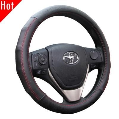 Wholesale Auto Car 15 Inch Universal PU PVC Steering Wheel Cover