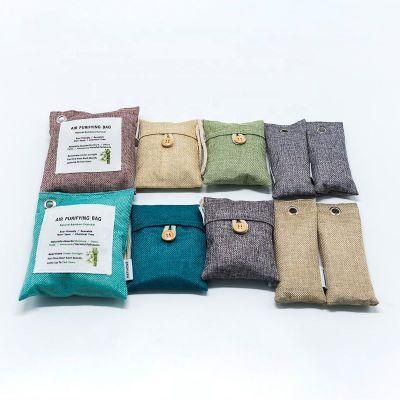100% Biodegradable Natural Bamboo Air Freshener with Activated Carbon Air Purifier
