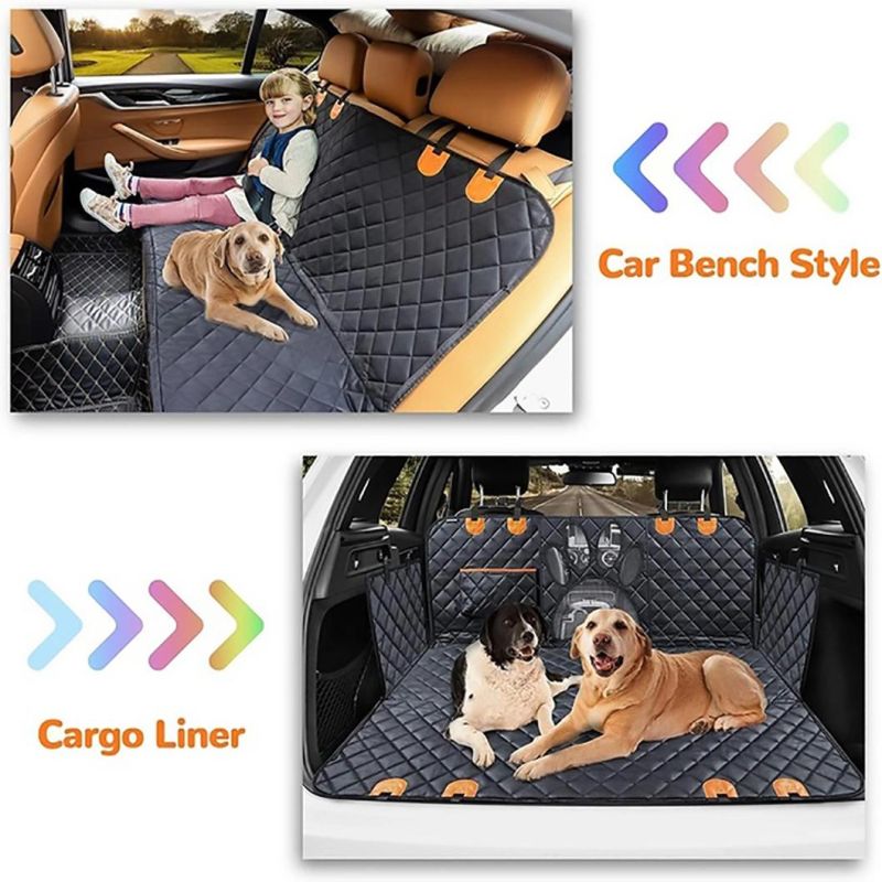 Back Seat Protector Pet Mat Hammock Dog Cover for Cars