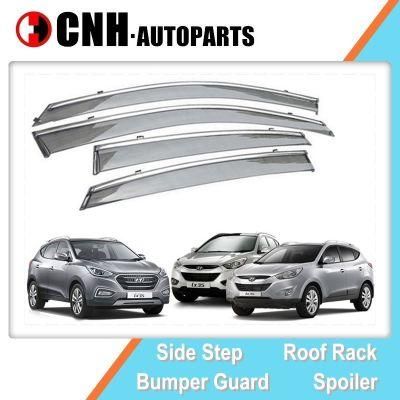 Auto Accessory Rain Shield for Hyundai Tucson IX35 2009 2010 2013 Window Visor Wind Deflector