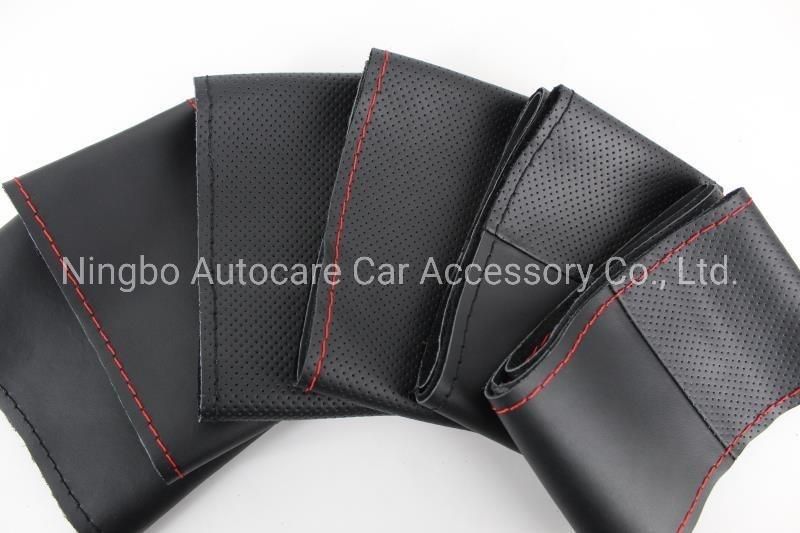 DIY Leather Sewing Steering Wheel Cover High Quality DIY Leather Sewing Steering Wheel Cover