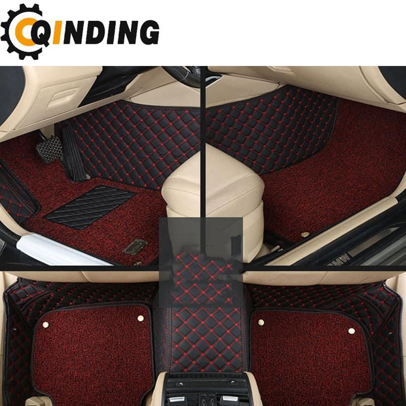 Rubber Universal Car Carpet Mats with 2 Front and 2 Rear