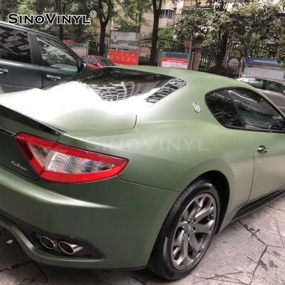 SINOVINYL Tiffany Super Matte Car Vinyl Full Car Skins Body Sticker Vinyl Vehicle Car Wrapping Foil