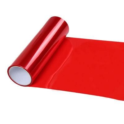 Colors Self Adhesive Auto Car Headlight Car Wrap Film Decoration