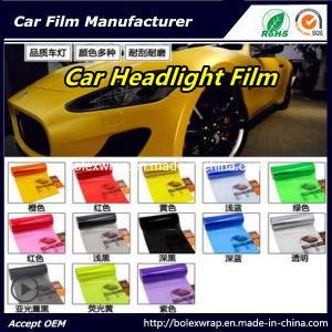 Self-Adhesive Car Light Film Car Vinyl Sticker Colors Car Headlight Tint Vinyl Films