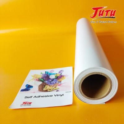 Jutu High-Quality Self Adhesive Film Digital Printing Vinyl with Long Life Time