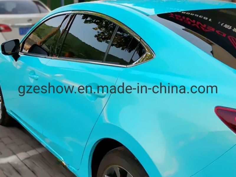 Magic Gold Blue Chameleon Vinyl Auto Paint Protection Film