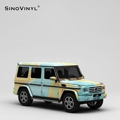 SINOVINYL High Quality Waterproof Car Wrap Sticker Printing Vinyl Stickers Waterproof Roll