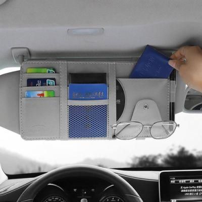 Car Sun Visor Organizer, Interior Interior Accessories Pocket Organizer, Car Truck Sun Visor Case, CD Card Pencil Case Wyz20438