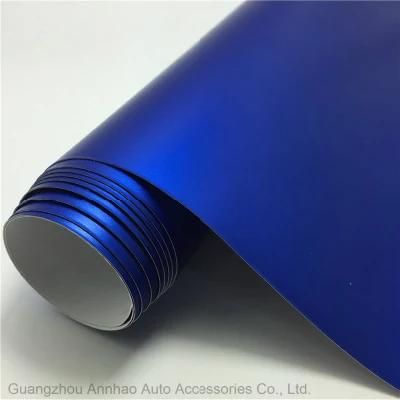 Ondis 1.52*18m Self Adhesive Matte Chrome Car Wrap Vinyl Film