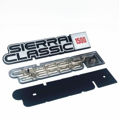 Gmc Sierra 1500HD 2500HD 3500HD Emblem Fender Badge Decal Sticker Logo Car Accessories Car Parts Decoration ABS Plastic