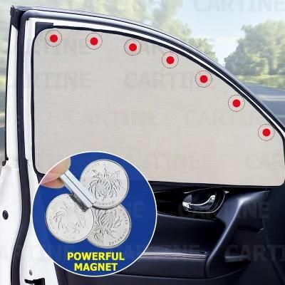 Factory Sell Magnet Car Sunshade, Magnet Custom Fit Car Sun Shades