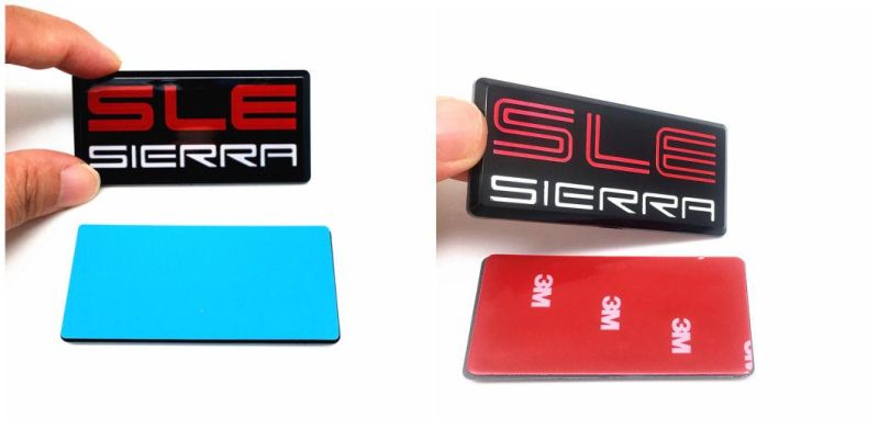 Sle Sierra for Chevrolet Silverado Chevy Camaro Emblem Fender Badge Decal Sticker Logo Car Accessories Car Parts Gmc Sierra Decoration ABS Plastic