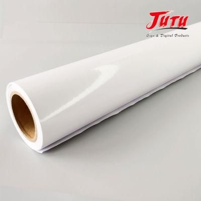 Jutu Reasonably Priced Self Adhesive Film Digital Printing Vinyl Suitable for a Variety of Substrates