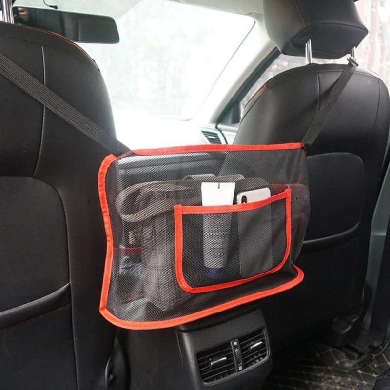 Bag Large Capacity Bag for Purse Storage Phone Documents Car Seat Storage Bag Car Net Pocket Handbag Holder Wyz19548