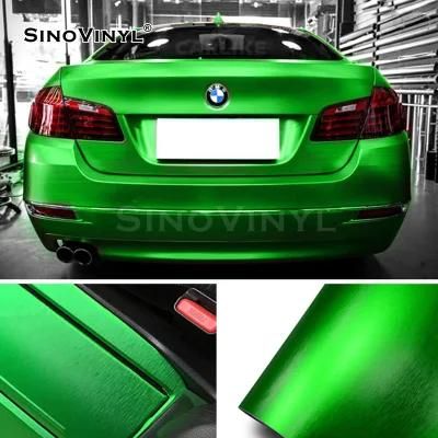 SINOVINYL Long Durability Chrome Brushed Brown Wholesale Car Paint Cover Wrapping Sticker