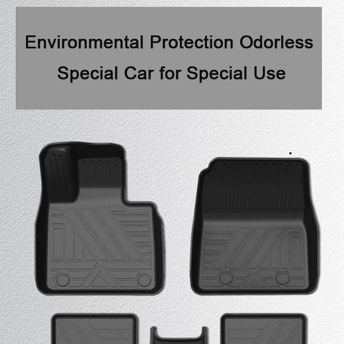 Floor Mats Compatible for 2017-2022 Cr-V, Car Mats All Weather Custom Floor Liners Full Set Include 1st and 2ND Row Front & Rear