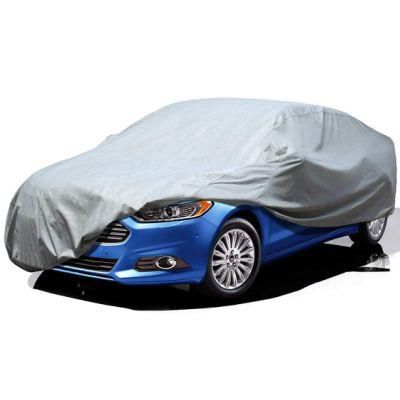 Car Cover All Weather UV Protection Basic Guard 3 Layer Breathable Dust Proof Universal Full Exterior Cover Fit Sedan up to 200&prime;&prime;