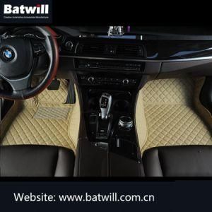 Hand Sewing PVC Leather Car Floor Mats for Indian Market