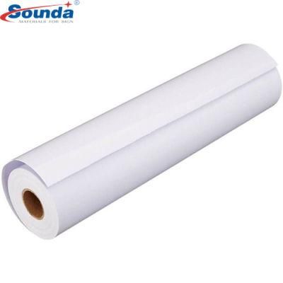 Hot Sale Eco Solvent Inkjet Printing PVC Self Adhesive Vinyl Film Roll for Cars Printable Glossy