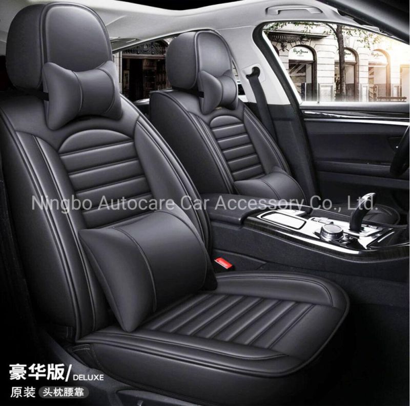 Hot Fashion Car Accessory Full Covered Car Seat Cover PVC Leather Car Seat Cushion Car Decoration Auto Spare Part