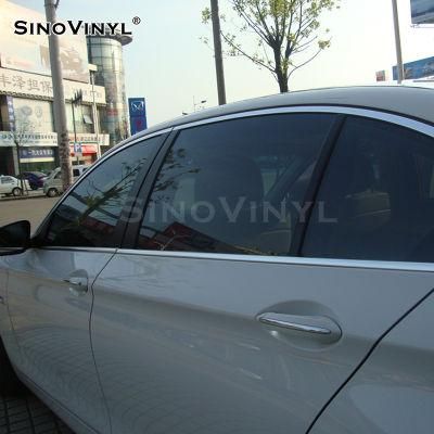 SINOVINYL Sun Protection Removable Black Decoration Automotive Tinting Window Glass Film