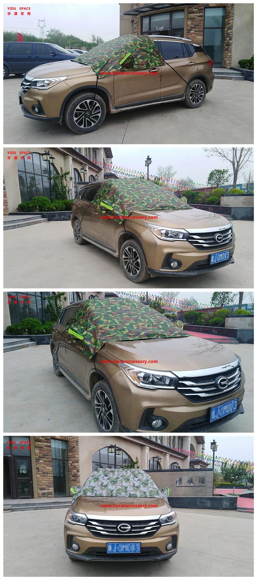 Wholesale Camouflage Waterproof Sunproof SUV Station Wagon Half Car Cover