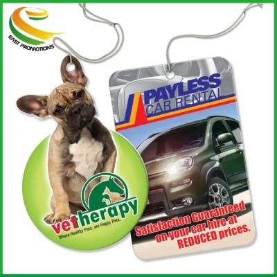 Hanging Paper Car Air Freshener for Business Gift