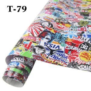 Good Quality 1.52X30m Bomb PVC Adhesive Film Sticker