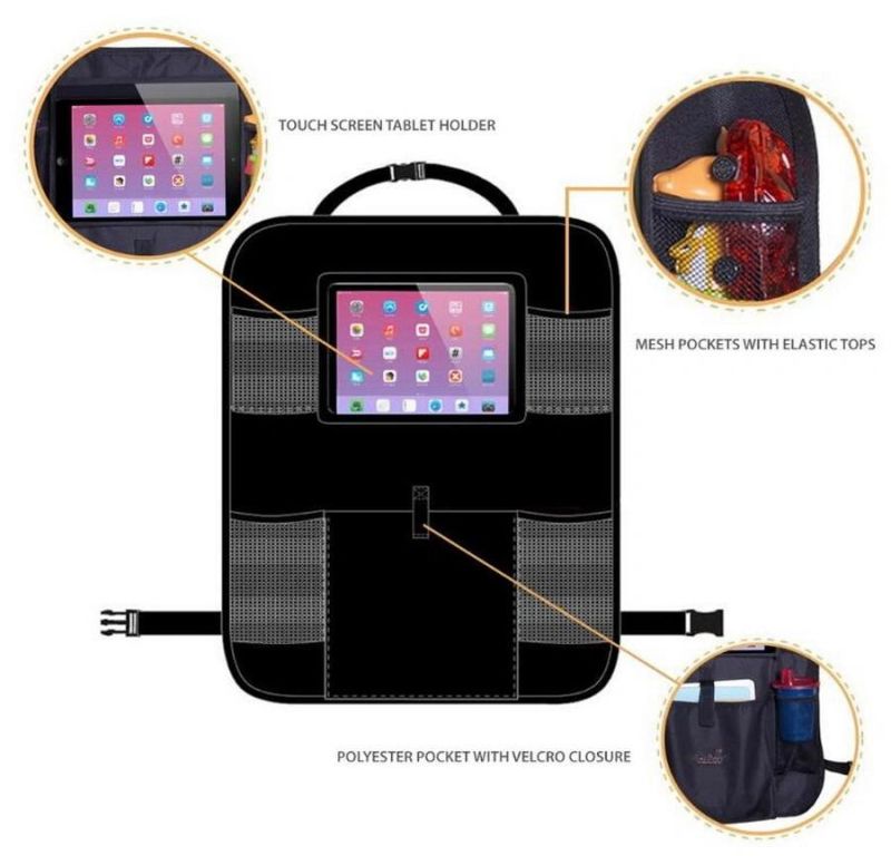 Customized Portable Multifunctional Trunk Backseat Organiser Storage Holder Car Organizer Back Seat Carry Bag