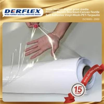 PVC Lamination Film Rolls Eco-Solvent Clear PVC Vinyls