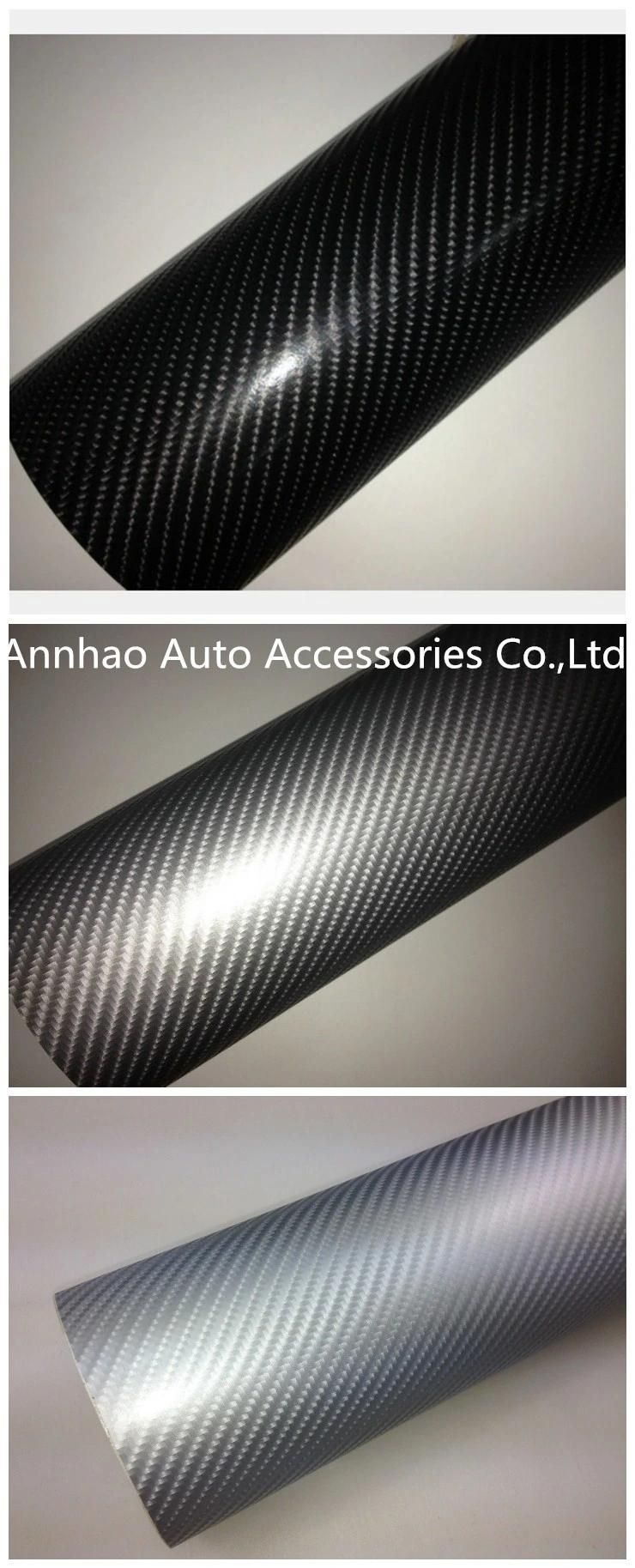 4D Bubble Free Wrap Car Decal Gloss Carbon Fiber Vinyl