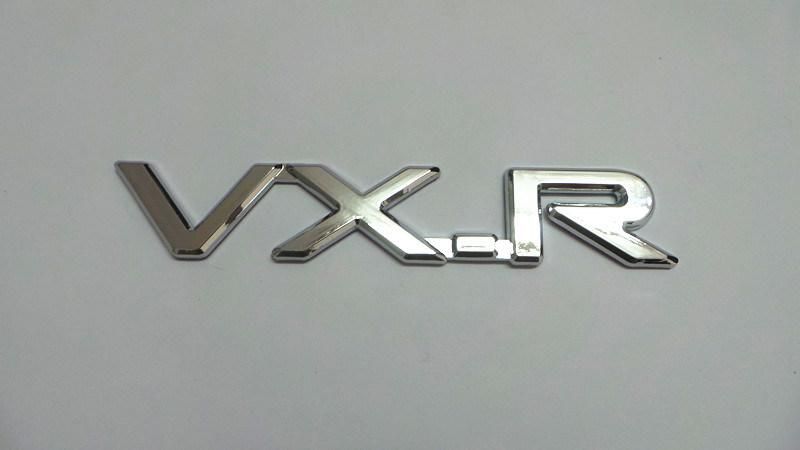 Best Chrome Finish ABS Plastic 3D Nameplate Car Body Sticker