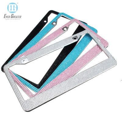 License Plate Frame Diamond Design for Car