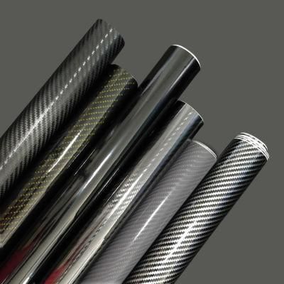 Annhao Hot Selling Air Bubble Free Self Adhesive 5D Carbon Fiber PVC Car Wrapping Car Wrap Vinyl for Car Body