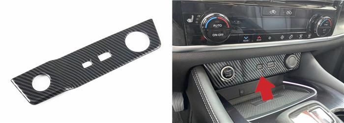 Auto Accessory Carbon Fiber Sticker for Nissan Rogue 2021 2022 X-Trail Handle Cover and Side Door Molding