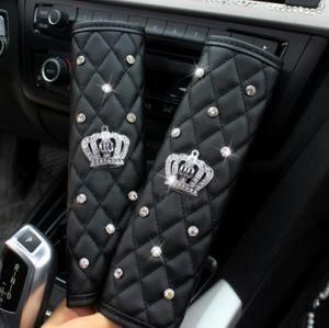 Crown Diamond Rhinestone Car Seat Belt Cover