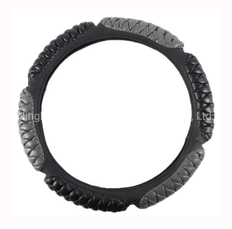 Car Steering Wheel Cover Car Accessories Car Decoration Auto Spare Part Leather Car Steering Wheel Cover