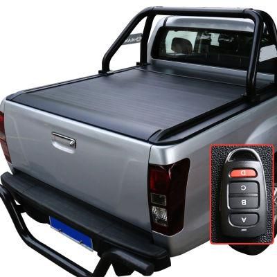 for Ford Chevrolet Toyota Pickup Roller Lid Truck Electric Aluminium Alloy Tonneau Cover