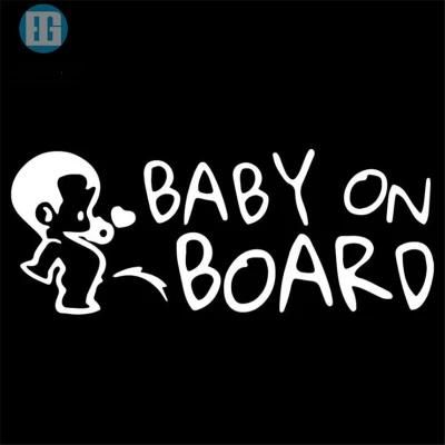 Custom Wholesale Vinyl Baby on Board Car Decals Stickers Baby on Board Sicker