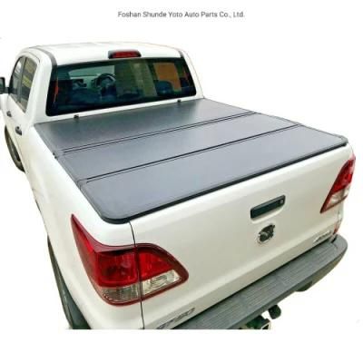 China Manufactur Hard Tonneau Covers 2005-2015 for Toyota Tacoma 6f Tri Fold Tonneau Cover Folding Pickup Bed Covers
