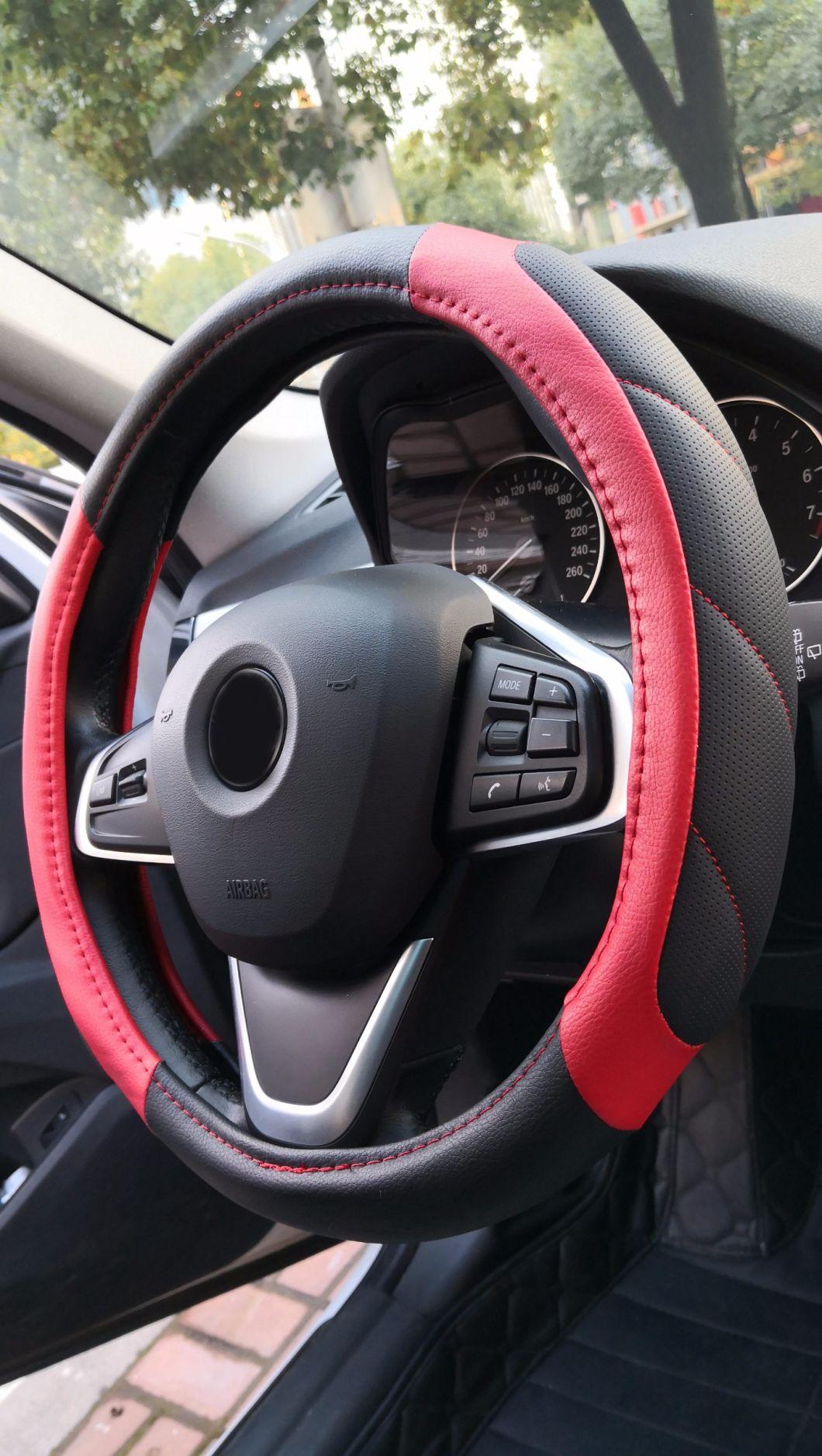Hot Selling Leather Car Steering Wheel Cover